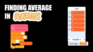 Scratch Tutorial: Finding Average