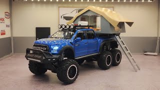 Miniatura Ford Raptor F150 Off-road 1/24 Som/ledR$ 209,00#acampamento #camp #offroad #offroad4x4