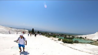 Pamukkale Turkey walking around tour