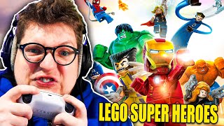 PRZECHODZĘ LEGO MARVEL SUPER HEROES!!! *giga giera* 💪💪