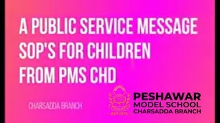 A Public Service Message SOP PMS CHD