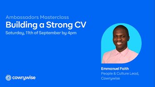 How to Build a Strong Resume or CV || From a HR Professional