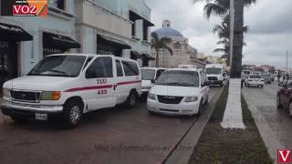 Taxistas trabajando en iniciativa para evitar el pirataje en el transporte publico