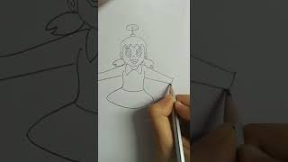 how to draw shizuka#shorts#shizuka drawing#Doraemon#