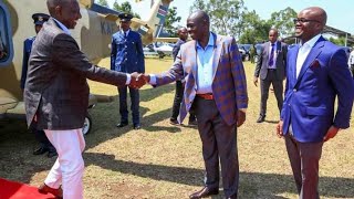 PRESIDENT RUTO FLEES NAIROBI AMID PROTESTS, GOES TO KERICHO TO LAUNCH A PROJECT!!