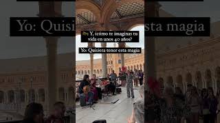 Imagínate ver un show de Flamenco en Sevilla y tener esta bailaora tan increíble #plazadeespaña