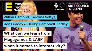 What can we learn from Megagames & LARP when it comes to interactivity? - IEN Symposium 2023