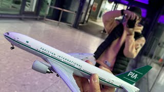 Unboxing Pakistan International Airlines Boeing 777-200ER | AP-BMG PIA Retro Livery | Hogan 1:200 |