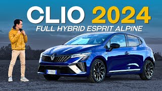 RENAULT CLIO 2024 full hybrid - PREZZO, INTERNI e CONSUMI