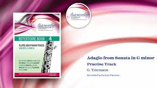 Adagio from Sonata in G minor | Practise Track (Piano Accompaniment)