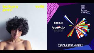 Barbara Pravi - Voilà (Eurovision 2021 - France - Vocal Boost Version)