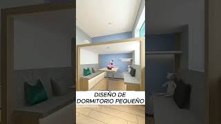 ✅DISEÑO ÓPTIMO DE DORMITORIO PEQUEÑO