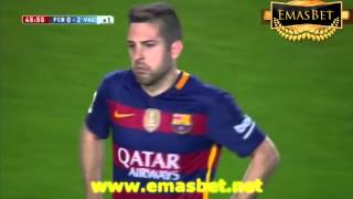 Barcelona vs Valencia 1-2 All Goals & Highlights La Liga 17/04/16