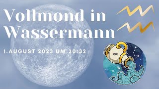 Vollmond in Wassermann ~ Innere Freiheit als höchstes Gut