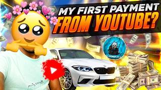 मेरा पहला Payment YouTube से आ गया 2024 || First Payment From YouTube || YouTube First Payment 🥹