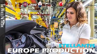 Stellantis Production in Europe – Italy, France, Germany, Spain, Poland and England