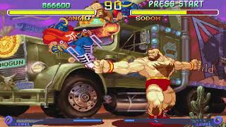 Street Fighter Zero 2 Fun High Score Challenge: Zangief