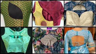 simple blausee back neck designs | new blouse ki design photo | blouse neck designs