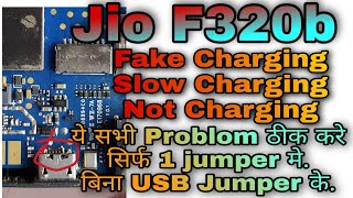 Jio f320b Charging Problem. jio 320 b slow Charging Problem. jio 320 Fake Charging Problem Solution