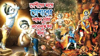 গোপীদের সাথে গোপালের মাখন চুরির মনোমুগ্ধকর লীলা 🥰