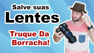 Super dica! Como arrumar borracha da lente com problemas? Como proteger a borracha das lentes?