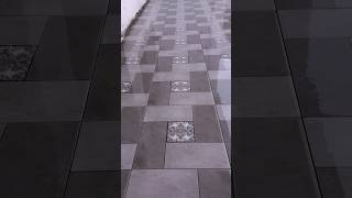 Grey Tile Design #youtubeshorts #construction #bedroom #floor #shorts #video