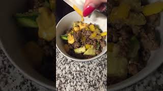 Dinner 🥘 bowl 🥣 preparation 👩🏻‍🍳 ASMR #shorts