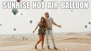 Overnight Hot Air Balloon Desert Safari and Sandboarding | Dubai, UAE