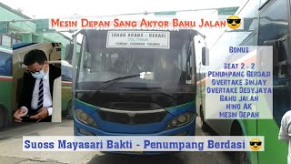 Trip Bus Mayasari  Hino AK Terminal Bekasi Jakarta - Update Proyek Kereta Cepat