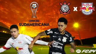 CORINTHIANS X BRAGANTINO SIMULAÇÃO SUDAMERICANA 2024 EA FC 24