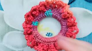 How to Crochet hair Scrunchies ||