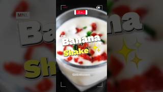 How To Make banana 🍌 Shake|very Tasty & Easy to make|yummy Banana Shake|Banana Smoothie 🥤|Milk Shake