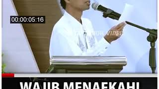 Wajib Menafkahi Istri atau Ibu ?? - Ust. Abdul Somad Lc,.MA