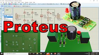 Proteus - Hướng Dẫn Vẽ Mạch In Và Tạo Chân Linh Kiện - Mạch Nguồn AC/DC