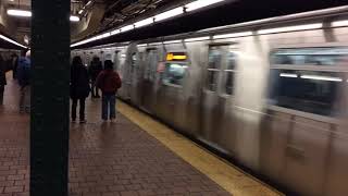 Far Rockaway bound R179 A train departing 125 Street