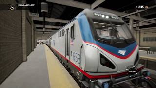 TSW - Train Sim World - ACS-64 Newark Liberty International Airport to Rochelle - PS4