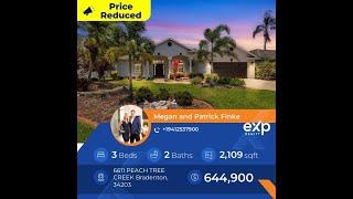 Check out my listing
Address: 6611 PEACH TREE CREEK BRADENTON, FL 34203