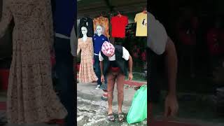 video lucu bikin ngakak , di kerjain nyamar jadi boneka