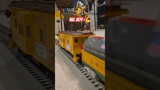 Big Boy Pulling Long Train