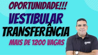 OPORTUNIDADE!!! UNIVERSIDADE ABRE PROCESSO DE TRANSFERÊNCIA, REOPÇÃO E INGRESSO À CURSO SUPERIOR.