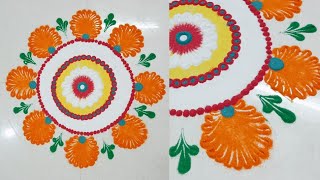 Easy and Beautiful Rangoli Designs for Sankranti || Pongal Rangoli Designs