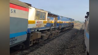 Big Horn 16346 Netravati Express  Fastly Skipping Sindhudurg Railway Station |Konkan Railway