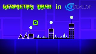 Geometry Dash in Gdevelop! - Tutorial