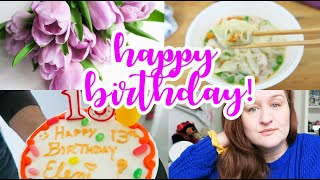 Happy Birthday! 🎈 #athome  APRIL VLOG