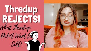 What DIDN'T Sell on THREDUP | Rejects & The Future of Thredup with my Business