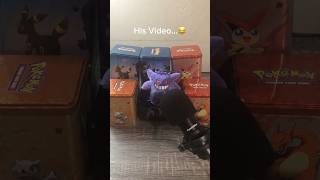 If Gengar Owned His Own YT Channel… #pokemon #gengar #like #share #subscribe