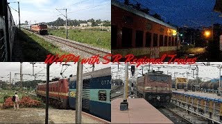 WAP4 Intercity Trains Compilation - Erode Coimbatore Thrissur Ernakulam Section