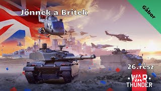 War Thunder /Jönnek a Britek/ 26.rész (élő)