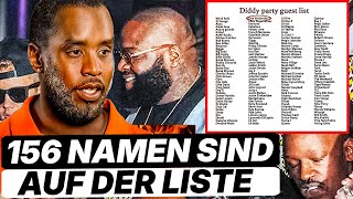 P Diddy news Party-Liste mit 156 Namen: Berühmtheiten aus Film, Musik und Politik involviert!