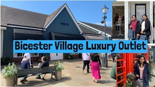 Bicester Village Luxury Outlet| shopping day out with family | things to know at Bicester Village